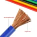 5PCS Alligator Clips Test Leads Dual Ended Crocodile Clips Insulated Flexible Copper Wire Multicolor Electrical Testing Cable