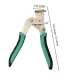 Professional Car Trim Clip Removal Tool Kit Alloy Steel Spring-Loaded Pliers Multi-Purpose Auto Interior Panel Fastener Removal Anti-Slip PVC Handle Heavy Duty Car Buckle Calipers Compact Design