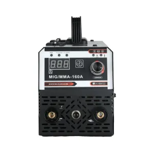 MIG MMA-160A Welding Machine Gas-shielded 220V 120A IP21 Efficiency 85 Percent Dual Function Portable Compact Design