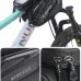 DTUCYCLBicycle Front Frame Separable Organizer Bag Waterproof Touch Screen Cycling Bag Triple Hoop Loop Fastening Bike Tube Bag for MTB Road
