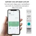 TUYA ZigBe Intelligent Circuit Breaker Remote Control Voice Control Switch Home Wireless Mobilephone APP Connect Circuit Breaker Compatible with Google Assistant ans Amazon Alexa