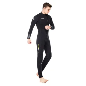 ZCCO 3mm Front Zipper WetsuitNeoprene Elastic Warm Swimming Surfing Snorkeling Long Sleeves Diving Suit Full Body Jumpsuit Water Sport Swimwear