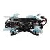 GEPRC T-Cube18 Analog 87mm 1.8 Inch 1S / 2S RC FPV Racing Drone ELRS BNF with 5.8G 800mW VTX CADDX ANT Camera for Beginners