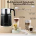 EU/US Direct Electric Milk Frother and Steamer, 9 Functions for Milk Foam Hot and Cold, Hot Chocolate Maker, Milk Warmer for Coffee Latte Cappuccino Macchiato, Food Grade Stainless Steel Detachable Milk Heater