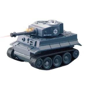 Happy Cow 777-215 2.4G Mini RC Car Army Battle Infrared Tank with LED Light RTR Remote Control Vehicles Models Toys