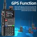 2Pcs BAOFENG UV-5RH PRO Walkie Talkie 10W GPS 640 Channels Type-C Charging NOAA Weather Radio EU Plug