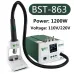 BEST BST-863 1200W 220V/110V Intelligent LCD Touch Screen Heat Air SMD Rework Station