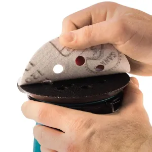 DBO180Z Cordless Random Orbital Sander 18V Battery Powered 3 Speed Adjustment 125mm Sanding Disc Dust Extraction Velcro Fastener Compact Design