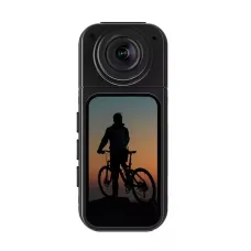 2.7K Body Camera 180 Twist Lens Camera Action Camera Thumb Camera Sports Camera Mini WIFI Sprint Action Moto Pro Cat 1080P Small Motorcycle Riding Video