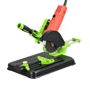 Drillpro Universal Angle Grinder Stand BG-612506 Adjustable Cutting Base Fits 110mm 115mm 125mm Grinder Disc 30mm Max Depth Metal Woodworking Tool Accessories