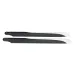 1pair PUDU 230mm Carbon Fiber Main Rotor Blade Propeller For RC Helicopter