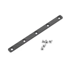 Upgrade Parts Accessories Carbon Fiber Chassis Reinforcing Plate For Tamiya TT02 1/10 RC Car Parts