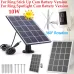 10W Solar Panel Charger Waterproof Solar Panel for Ring Camera 360 Adjustable Wall Mount for Ring Stick Up Cam/Spotlight Cam