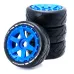 4PCS 1/8 Rally Drift On-Road Tires Wheels 17mm Hex for ARRMA INFRACTION LIMITLESS FELONY F1 ZD RC Car Vehicles Model Parts