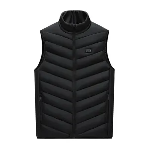 TENGOO HW-21 21 Zones Heating Vest Unisex USB Charging Smart Thermal Heated Sleeveless Coat Warm Outdoor Sportswear