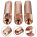 19Pcs 15AK For Binzel Torch Ceramic Nozzles Contact Tips Holders Mig Welder Consumable Accessories MB-15AK Mig Welding Torch