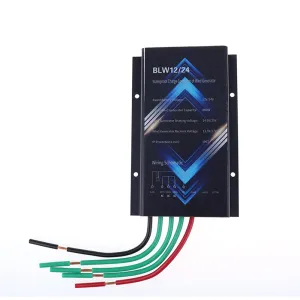 Excellway Wind Turbine Controller, 800W Rated Capacity 12V/24V Battery Compatible Intelligent Braking System Low Voltage Charging Function IP67 Rated for Weather ResistanceIdeal for Efficient Power Generation