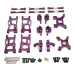 Upgrade Metal Accessories Set for Wltoys 124007 144001 124017 124019 Remote Control RC Car Spare Parts