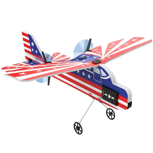 KFPLAN KF800 2.4GHz 2CH 220mm Wingspan MPP Built-in Gyro Indoors Mini Glider RC Airplane RTF
