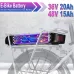 EU/USA Direct HANIWINNEHA074-04 36V 20Ah 720Wh Rear Rack E-Bike Battery - Powered by High-Quality 18650 Lithium-ion Cells | 30A BM| Waterproof | with Charger | Rear Taillight | Fits 36V 250W-800W Motor