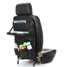 Tsumbay Foldable Car Back Seat Organizer Folding Sack Holder Multi-Pocket Tray Storage Bag