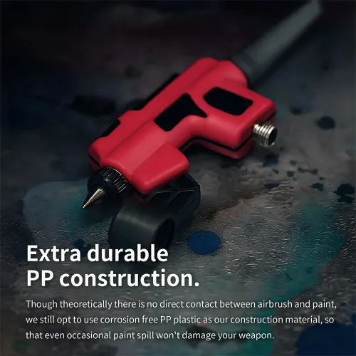 DSPIAE PT-AB Wash-Free Airbrush Lightweight Design Corrosion-Resistant Easy-to-Use Model Paint Tool for Precision Marker Painting Crafting and Hobby DIY