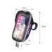 ESLNF Sensitive Touchscreen 8'' Phone Holder Bike Bag Upgraded Sun Visor Hard Shell Waterproof Handlebar Bag Lightweight Large Capacity Cycling Bag
