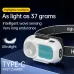 BIKIGHMotion Sensor Smart Head Mounted Headlights Strong Light Outdoor Long Battery Life Charging For Fishing Emergency Work For Night Fishing