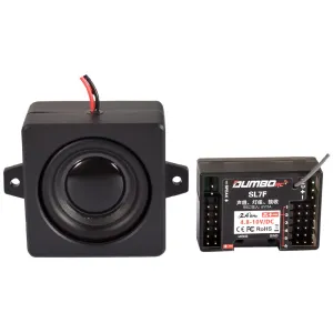 DUMBORC SL7F 2.4GHz 7CH 3-in-1 6V/3A BEC PWM Multifunction Receiver for RC Model Accessories