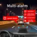 WEIYING C1 HUD Head Up Display OBD2 GPS Car Speedometer Temperature Voltage RPM Alarm Screen Auto Navigation System