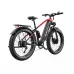 EDIRECT DUOTTF26 Electric Bike 48V 20AH SamsungBattery 750W*2 Dual Motors Recommended Top Speed 25KM/H 26*4.0inch Fat Tires APP Support 100-120KM Max Mileage 150KG Max Load Electric Bicycle