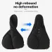 WESBIKING Comfty High Elastic Silicone Bicycle Saddle Cover Soft Breathable Bike Seat Cushion With Rainproof Cover for Road MTB Outdoor Riding