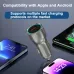 60W Fast Charging Car Charger PD & QC Dual Port Fast Type C Charging Power Delivery Adapter for iPhone 14 13 12 11Pro Max