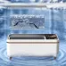 Tevorex Ultrasonic Jewelry & Glasses Cleaner 450ml Capacity High-Frequency Vibration Multifunctional Deep Cleaning Machine