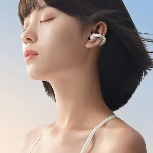 Edifier Comfo Clip TWS Earclips Headset Wireless bluetooth 5.4 Earphone 12mm Moving Coil Dual Composite Diaphragm AI Call Noise Cancelling 360 Flexible 28H Battery Life IP56 Waterproof Low Delay Open Clips-on Headphones