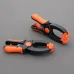 6-1/4 Inch / 9 Inch Woodworking Spring Clamps Ratchet Mechanism Rapid Clamping Plastic Clamp Clips for Carpentry Projects