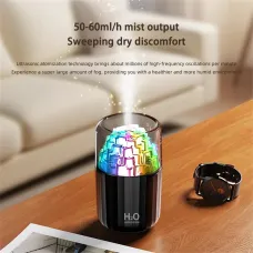 Tevorex 300ML Mini Air Humidifier USB Electric Aroma Diffuser Essential Oil Purifier Aromatherapy Mist Maker Lights For Car Home Bedroom