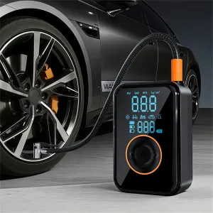 SUITU 7.4V Multi-Functional Portable Wireless Air Pump High-Pressure Digital Display for Car Motorcycle Tires Ball Fast Inflation