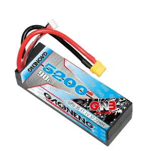 Gaoneng GNB 11.1V 5200mAh 90C 3S LiPO Battery XT60/XT90 Plug for RC Drone