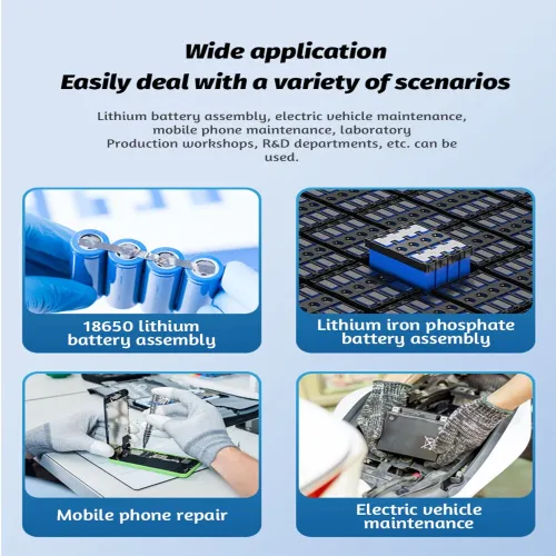 Docreate-757 Small Digital Display Handheld Spot Welding Machine 800A 4.2V 1.33 inch TFT ABS Lightweight Portable Welder