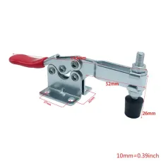 GH-201B Horizontal Toggle Clamp Quick Release Woodworking Fix Clip for Carpentry
