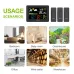BALDR Weather Station Alarm Clock Wireless Indoor Outdoor Thermometer with Atomic Clock Forecast Station 3 Outdoor Sensors