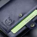 BULLCAPTAIN Genuine Leather Men Short Wallet Casual Business Clutch Male Coin Purse Hasp Zipper Card Holder Money Clip