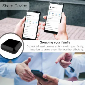 Moes WiFi RF IR Universal Remote Controller RF Appliances Appliances Tuya Smart Life App Voice Control via Alexa Google Home