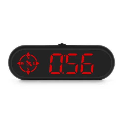 G9 Car HUD Head-up Display Car GPS Multi-function Speedometer Compass HD Head-up Display 360 Rotating Suction Fit All Vehicle