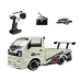 WPL D14S MINI 1/10 2.4G 4WD Full Scale Brushless On-Road Electric RC Car Truck Vehicle Models With Surround