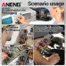 ANENG SZ202 Smart Digital Multimeter 4000 Counts Auto Range AC DC Voltage Current Resistance Capacitance NCV Detection Data Retention Auto Power Off Bright Screen