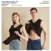 TENGOO 3-Zone Intelligent Electric Heating Seamless Vest for Men Women Fleece-Lined Thermal Underwear Base Layer Body Self Heating Warm Clothes(No Power Bank)