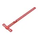 ENJOYWOOD TS-24 Scribing Ruler Multi-Function 400mm/600mm Snap-In Slider 360 Marking Thickened Base Adjustable Length 400mm/600mm for Precision Tasks