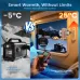 HCALORY TB MAX 8KW Diesel Heater All in One 7.5L  Diesel Air Heater 220/12/24V Parking Heater with App Control CO Alarm Wireless Temperature Sense and Altitude Mode for RV Garage Camper 2025 Upgraded